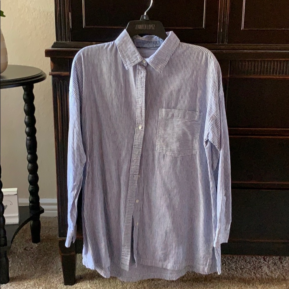Zara striped Shirt.